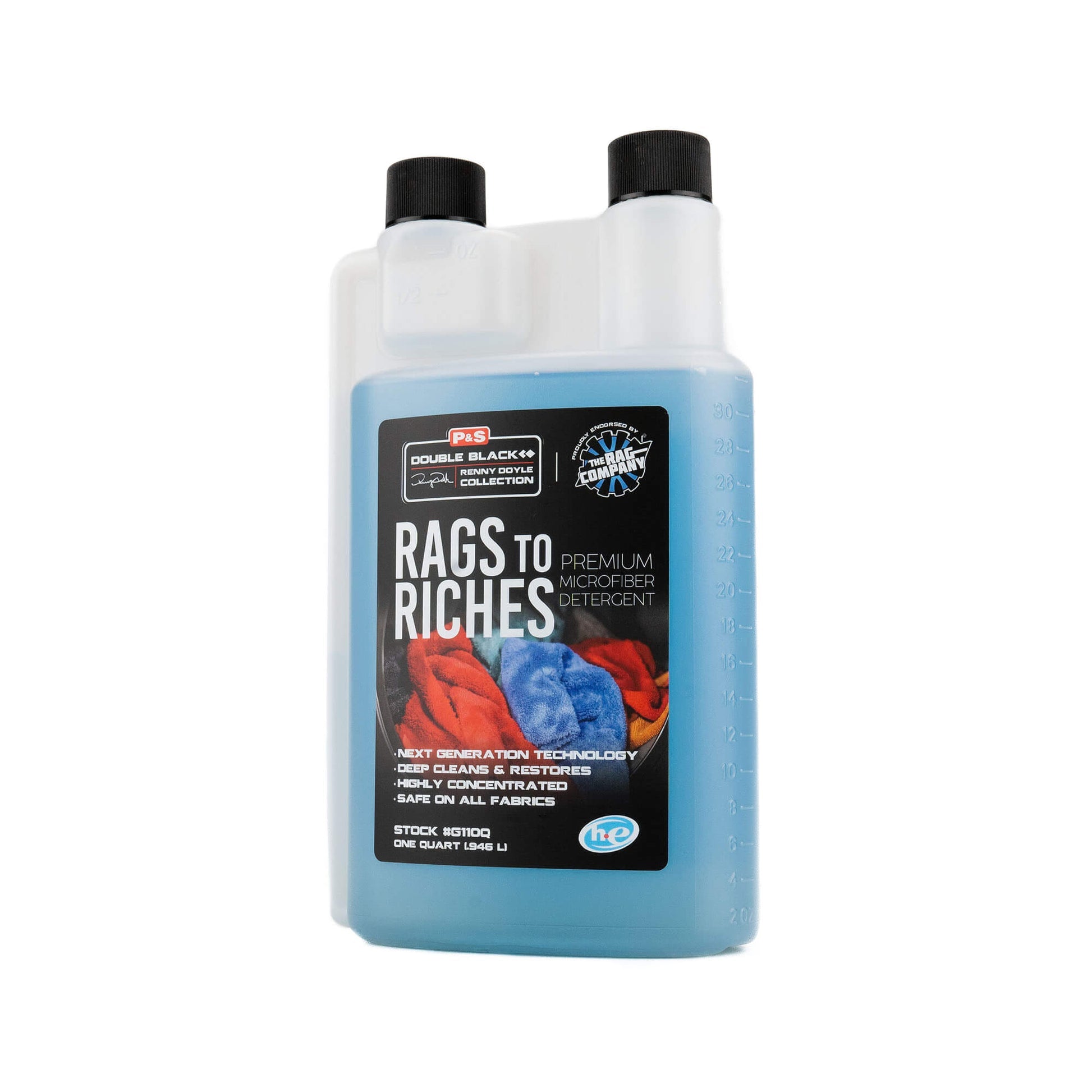 P&S Rags To Riches – Detergente Premium para Microfibras