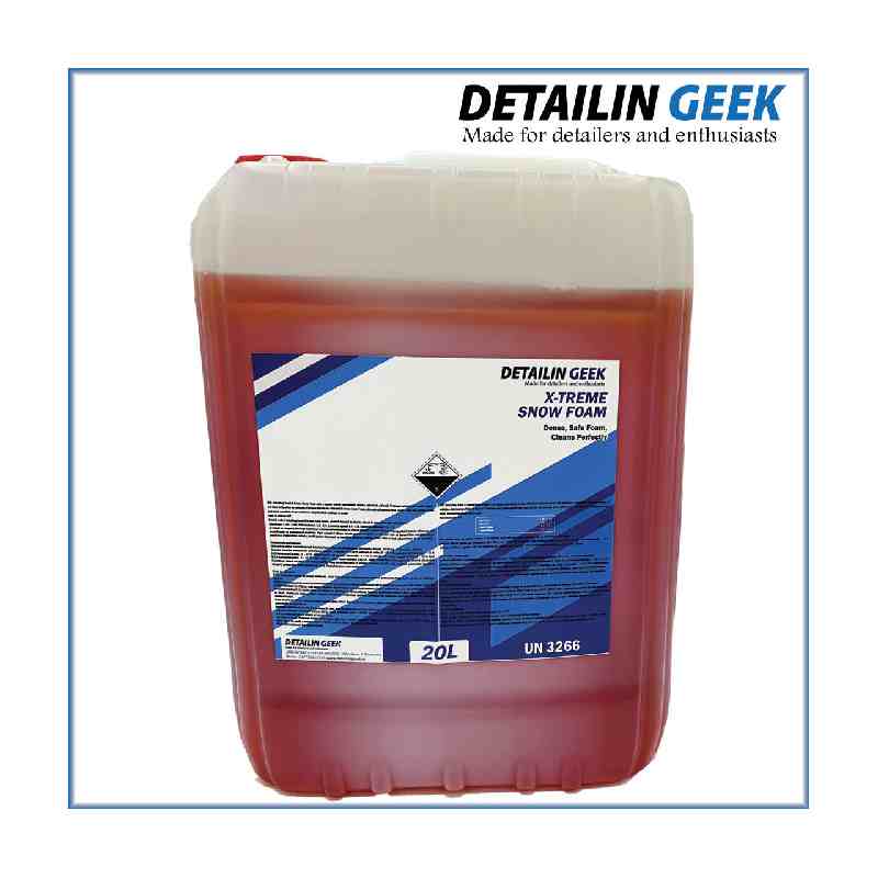 Detailing Geek X-treme Snow Foam – Espuma de Pré-Lavagem de Alta Performance