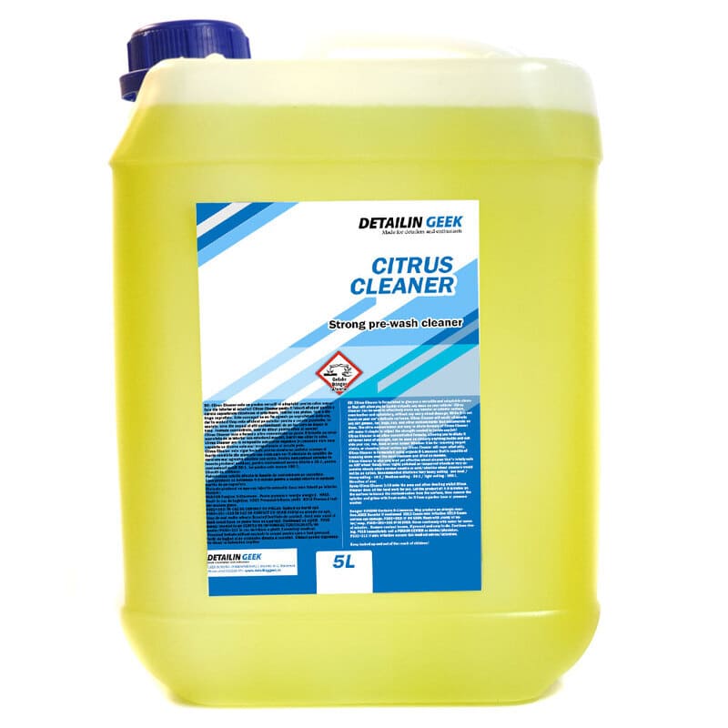 Detailing Geek Citrus Cleaner – Limpeza Multiusos com Base Cítrica