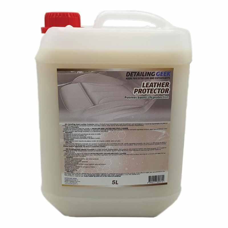 Detailing Geek Leather Protector – Protecção e Nutrição de Pele Automóvel