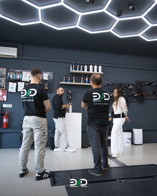 Brightness Academy realizou formação de Car Detailing nos dias 20, 21 e 22 de maio