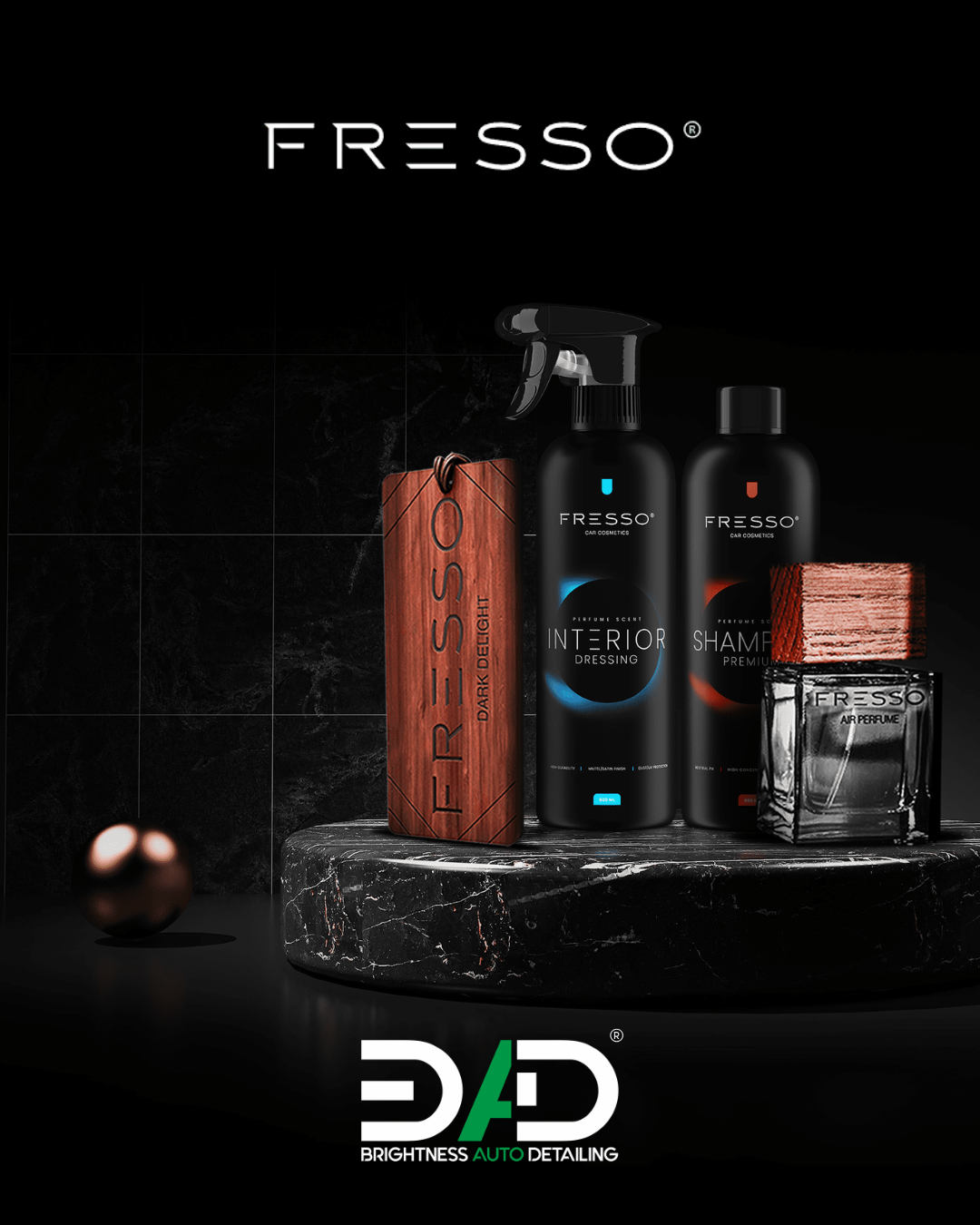 FRESSO: A Elegância do Detalhe Chega à Brightness Auto Detailing