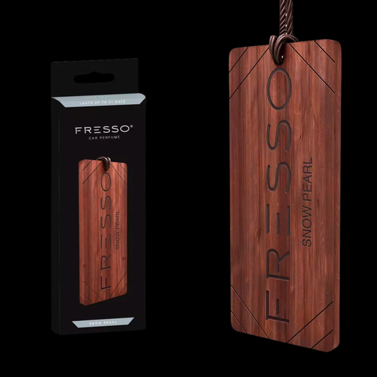 Fresso Snow Pearl – Pendente Aromático em Madeira