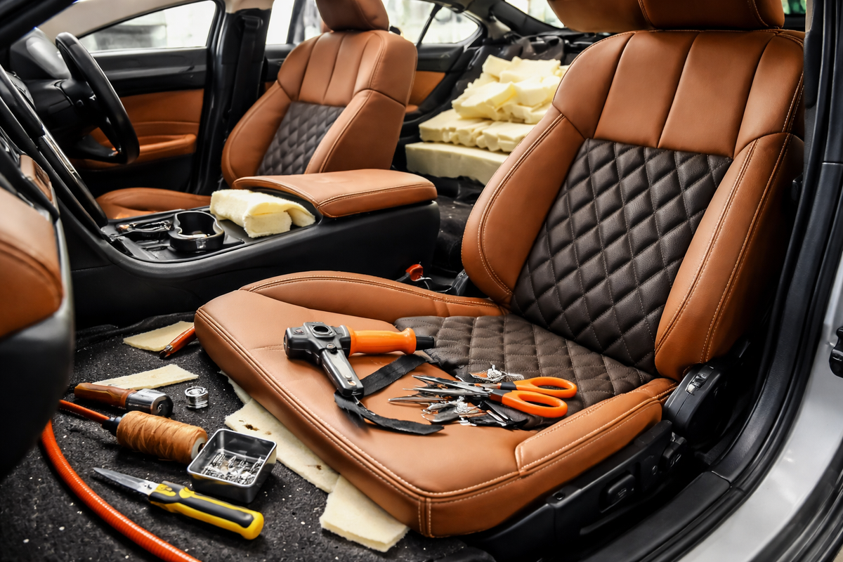 Estofamento automóvel em Santa Maria da Feira