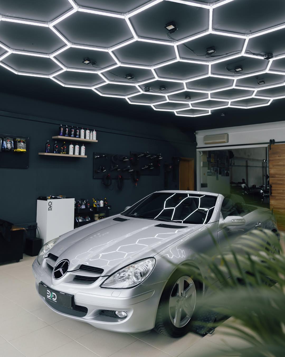 Mercedes SLK, após tratamento cerâmico de 2 anos na Brightness Auto Detailing