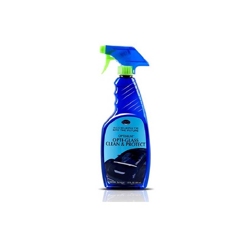 Optimum Opti-Glass Clean & Protect 500 ml – Limpa e Protege Superfícies Vidradas com Efeito Hidrofóbico
