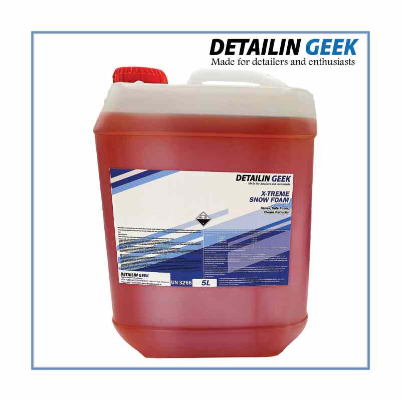 Detailing Geek X-treme Snow Foam – Espuma de Pré-Lavagem de Alta Performance