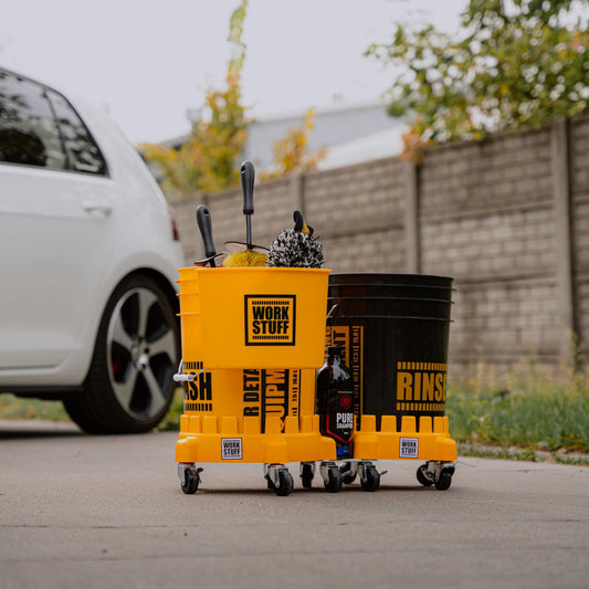 Work Stuff Bucket Dolly – Suporte com Rodas para Balde Detailing