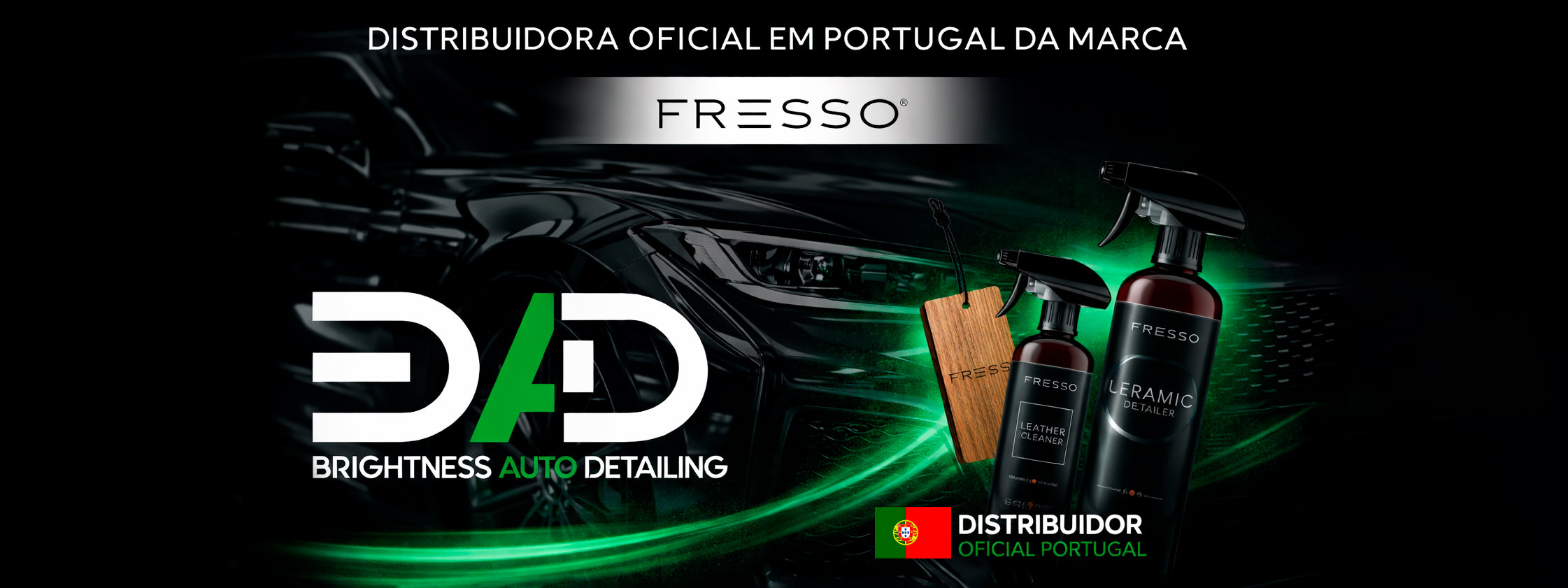 Brightness Auto Detailing distribuidora oficial em Portugal da marca Fresso!