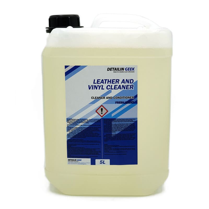 Detailing Geek Leather and Vinyl Cleaner – Limpeza de Pele e Vinil com Aroma Fresco
