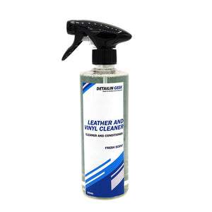 Detailing Geek Leather and Vinyl Cleaner – Limpeza de Pele e Vinil com Aroma Fresco