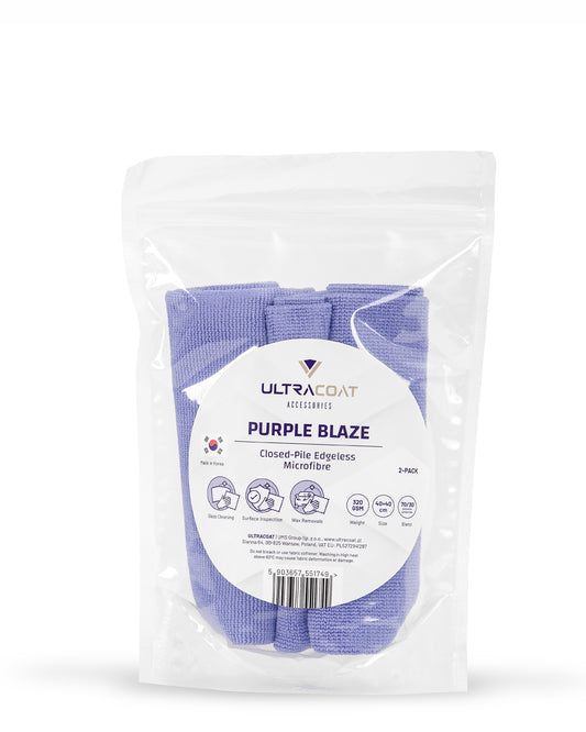 Ultracoat Purple Blaze 320 GSM Microfibre 2-Pack
